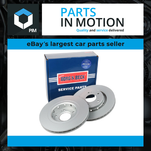 Brake discs pair vented - 2x,