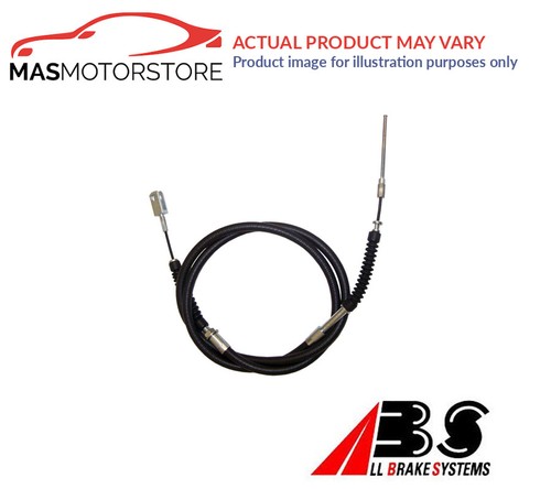 Handbrake cable right rear - rear, abs