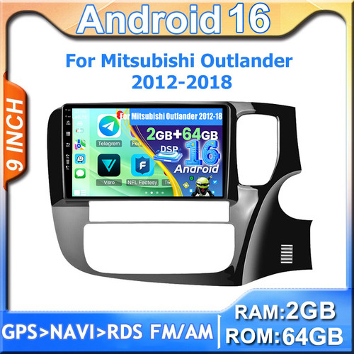 Car stereo android16 - 9'',