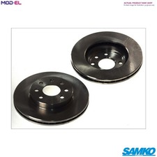 2x BRAKE DISC C1025P FOR
